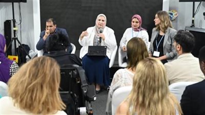 وزيرة التضامن تعقد جلسة حوارية مع الأشخاص ذوي الإعاقة بقمة المناخ COP 27