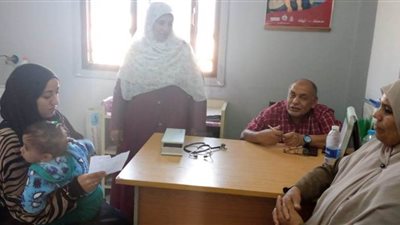 قافلة سكانية شاملة بقرية الروضة ببئر العبد