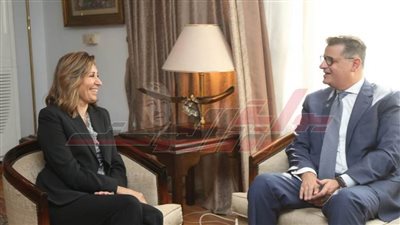 وزيرة الثقافة تلتقي البرلماني طارق رضوان لبحث إنشاء وحدة حقوق الإنسان بالوزارة