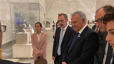 متحف الحضارة يستقبل وفودًا من اليونان وقبرص
