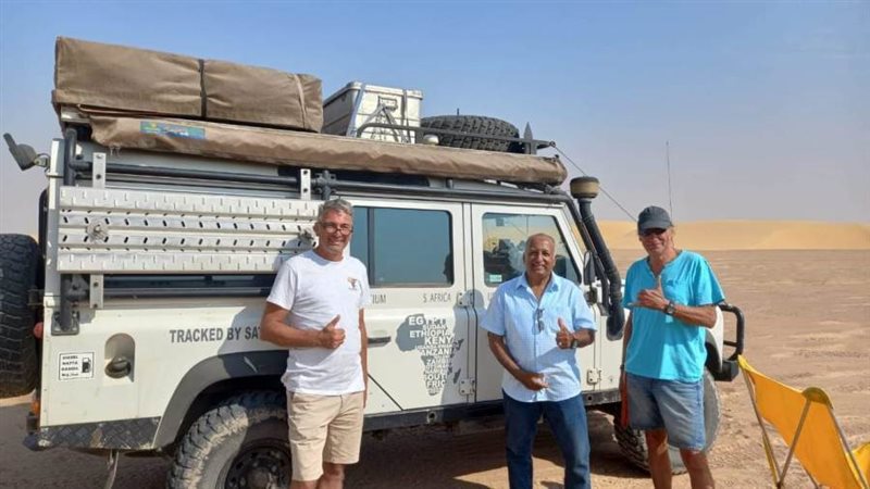 رحالة بلجيكيون يجوبون