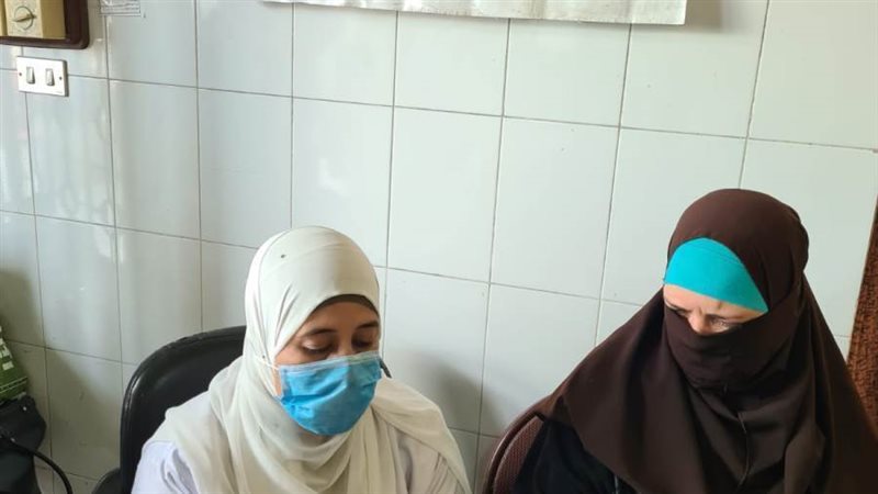 الكشف على ١٥١٦ مواطنا