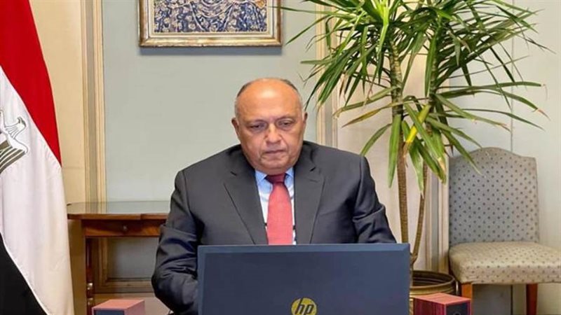 وزير الخارجية سامح