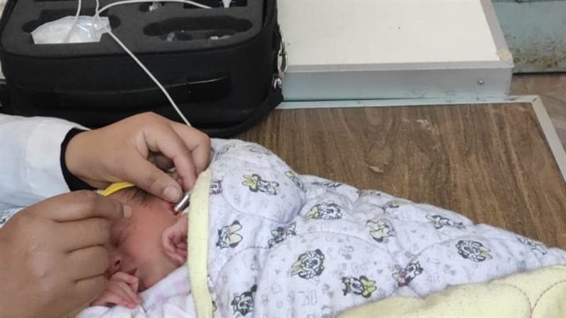 الكشف على الأطفال