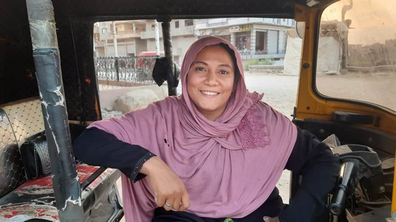 آية رمضان سائقة توك