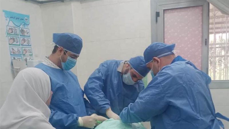 تركيب ٨ قساطر مستديمة