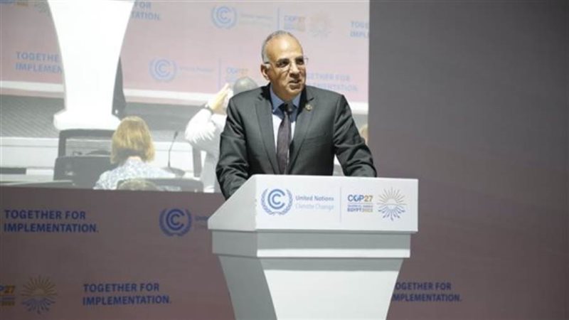 وزير الموارد المائية