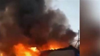 إصابة سيدة وطالب في حريق شقة بالمنيا