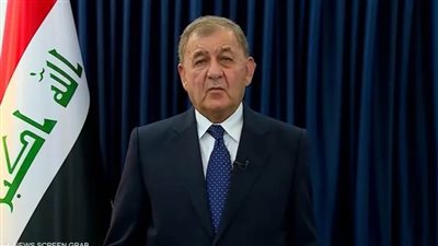 الرئيس العراقي يؤكد أهمية الاتفاق على تقاسم الحصص المائية بشكل عادل