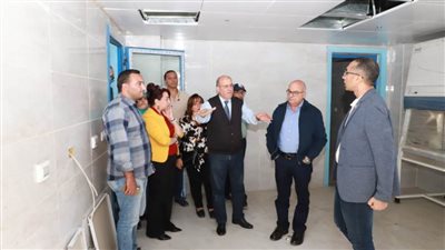 الشرقاوي ووفد الوكالة الأمريكية في جولة تفقدية للمعمل المركزي التشيكي استعدادًا لدخوله الخدمة