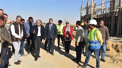محافظ المنيا يتفقد محطة المعالجة الثلاثية بشارونة لخدمة الأهالي بـ4 قرى
