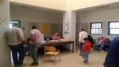 توقيع الكشف الطبي على 233 مواطنا في الحسنة بوسط سيناء