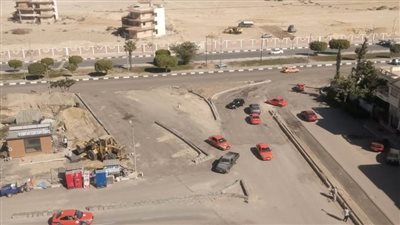 استكمال أعمال التطوير بمحور فؤاد عزيز غالي بالإسماعيلية