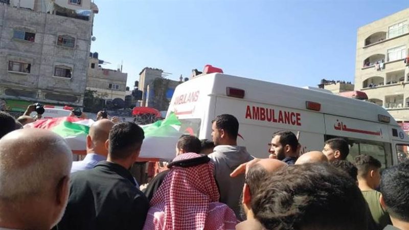 تشييع جثامين شهداء