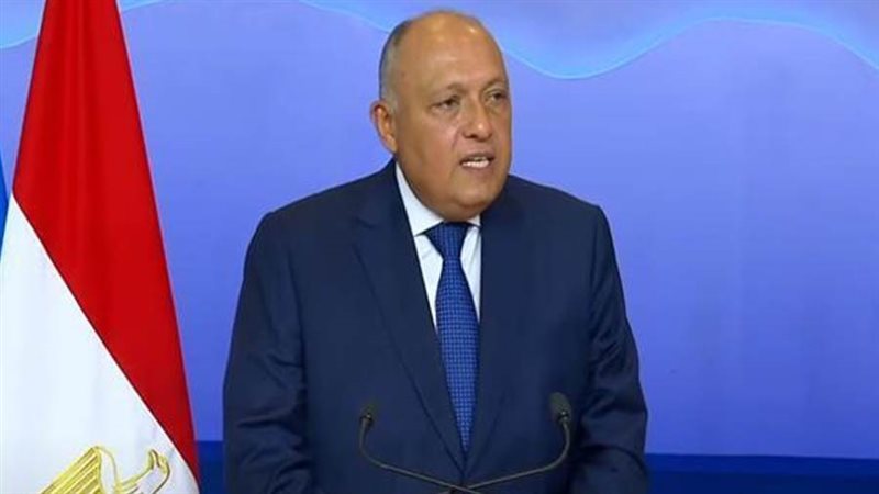 سامح شكري وزير الخارجية