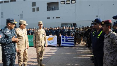 بدء فعاليات التدريب البحري الجوي 