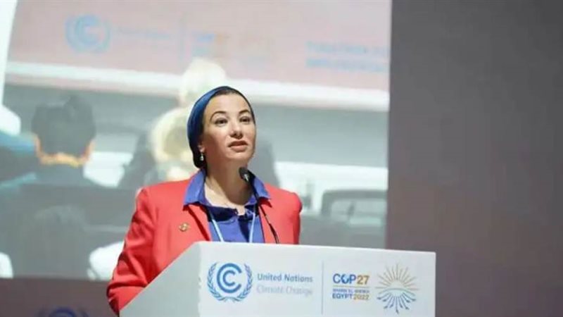 وزيرة البيئة الدكتورة