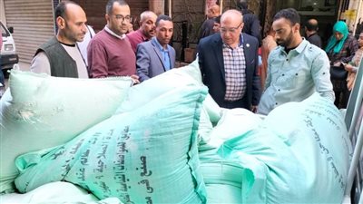 تموين الإسكندرية تحرر ٥ محاضر جديدة  للمزارعين المخالفين في توريد الأرز