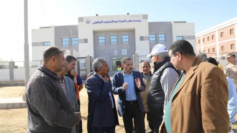 محافظ الوادى يتفقد