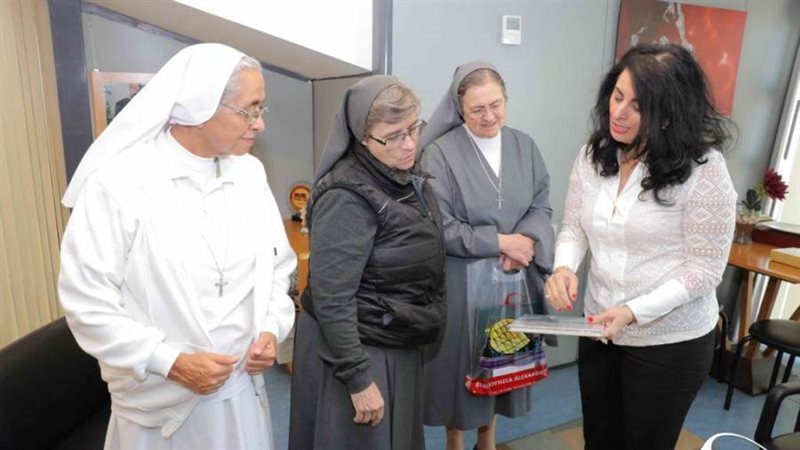 جانب من الزيارة