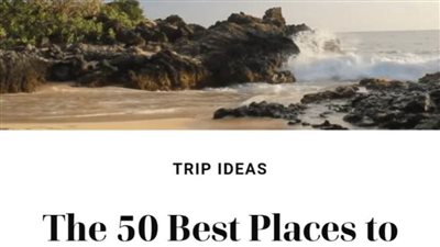 مصر من أفضل 50 مقصدًا سياحيًا في عام 23