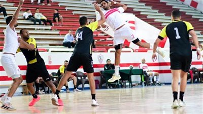 الزمالك يفوز على الأولمبي 39-27 في دوري المحترفين لكرة اليد