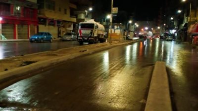 سقوط أمطار غزيرة على مدن ومراكز البحيرة