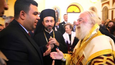 نائب محافظ السويس يفتتح كنيسة القديسة كاترين بعد تجديدها وتطويرها