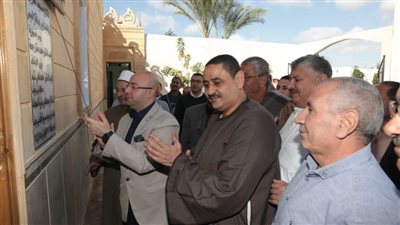محافظ بني سويف يفتتح مسجد المغربي بعد تأهيله ورفع كفاءته