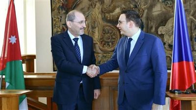 وزيرا الخارجية التشيكي والأردني يبحثان سبل تعزيز علاقات التعاون الثنائي