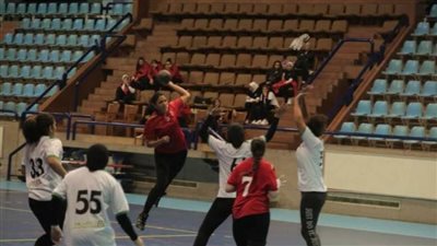 الاهلي يفوز على البنك الأهلي في دوري سيدات اليد