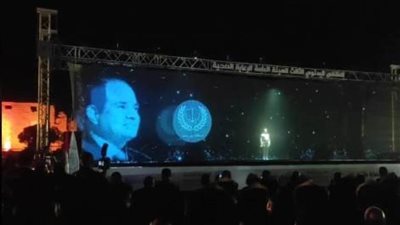 عرض أول هولوجرام تفاعلي للتأمين الصحي الشامل ثلاثي الأبعاد بمعبد الكرنك