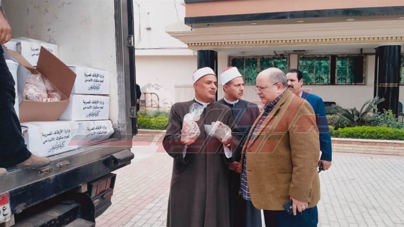 خلال استلام اللحوم