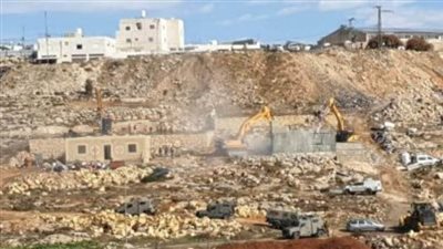 بريطانيا تدين هدم الاحتلال لمدرسة ابتدائية في الخليل وعنف المستوطنين ضد الفلسطينيين