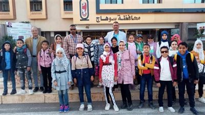 سوهاج تواصل تنظيم رحلات التوعية السياحية لطلاب المدارس 