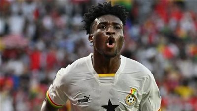 محمد قدوس رجل مباراة غانا وكوريا الجنوبية