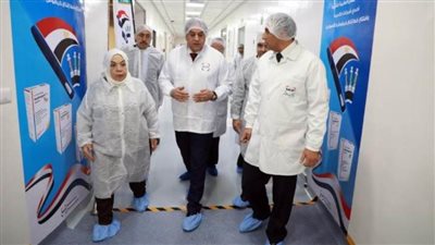 وزير الصحة يتفقد خط الإنتاج الجديد للأنسولين بمصنع المهن الطبية