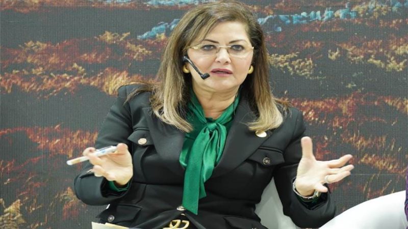 وزيرة التخطيط هالة