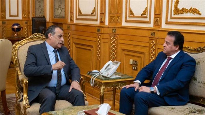 وزيرا الإنتاج الحربى