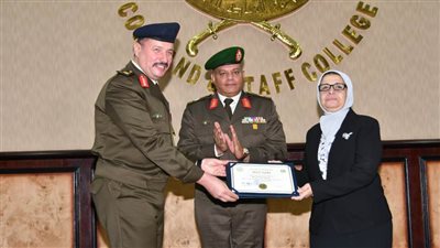 احتفالية لحصول كلية القادة والأركان على شهادات اعتماد الهيئة القومية لضمان جودة التعليم والاعتماد