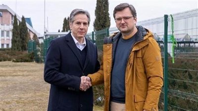 وزير الخارجية الأمريكي يلتقي نظيريه الأوكراني والبلجيكية في بوخارست