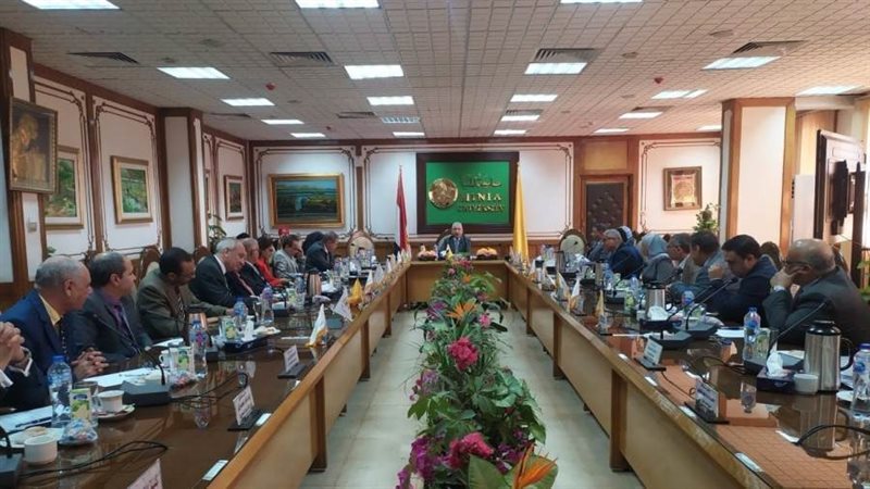 مجلس جامعة المنيا