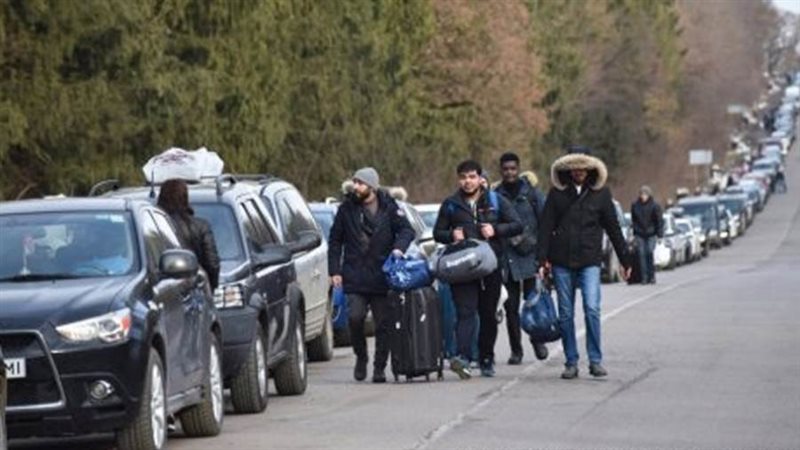 اللاجئين الأوكرانيين