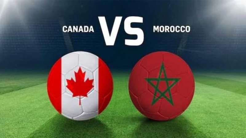 منتخبا المغرب وكندا