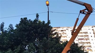 محافظ الإسكندرية يكلف رؤساء الأحياء برفع كفاءة الإنارة العامة في الشوارع  