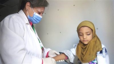 علاج 1470 مواطنًا في قافلة علاجية ضمن حياة كريمة بمركز ناصر