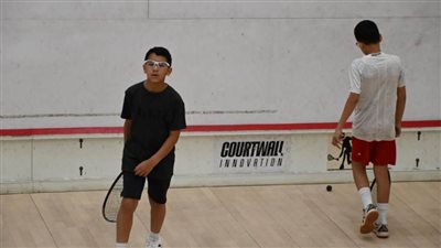 بالصور.. انطلاق بطولة نادي الزهور المفتوحة للإسكواش