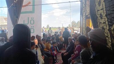 مؤسسة حياة كريمة تقييم احتفالية وأكبر مائدة إطعام لأهالي قرية الحصص بالدقهلية