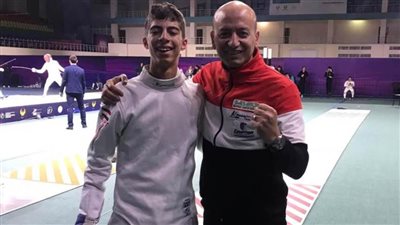 يوسف شامل يتأهل لنصف نهائي كأس العالم لسلاح سيف المبارزة ويضمن ميدالية مصرية