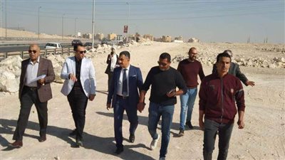 رئيس جهاز 15 مايو: تطوير طريق الأوتوستراد يأتي تنفيذًا للتعليمات الرئاسية